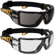 Oleophobic Impervious Foam Seal Safety Glasses