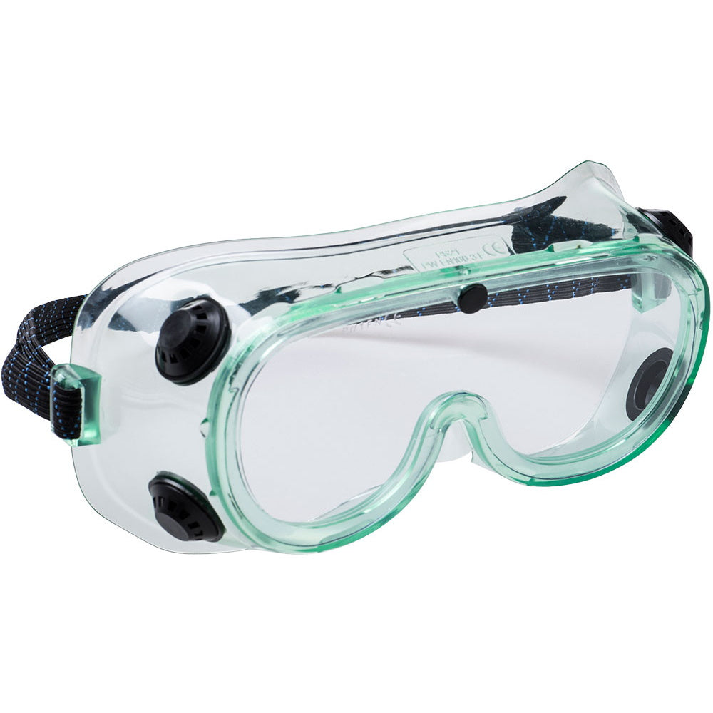 Portwest PS21 Chemical Safety Goggles Anti-Fog Indirect Ventilation