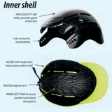 Portwest PS59 AirTech Bump Cap Hi Vis Vented Safety Baseball Cap