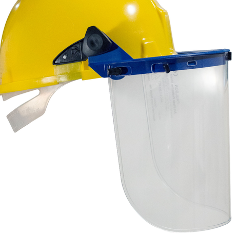 Portwest Arc Flash Visor Class 1 Face Shield For Hard Hats