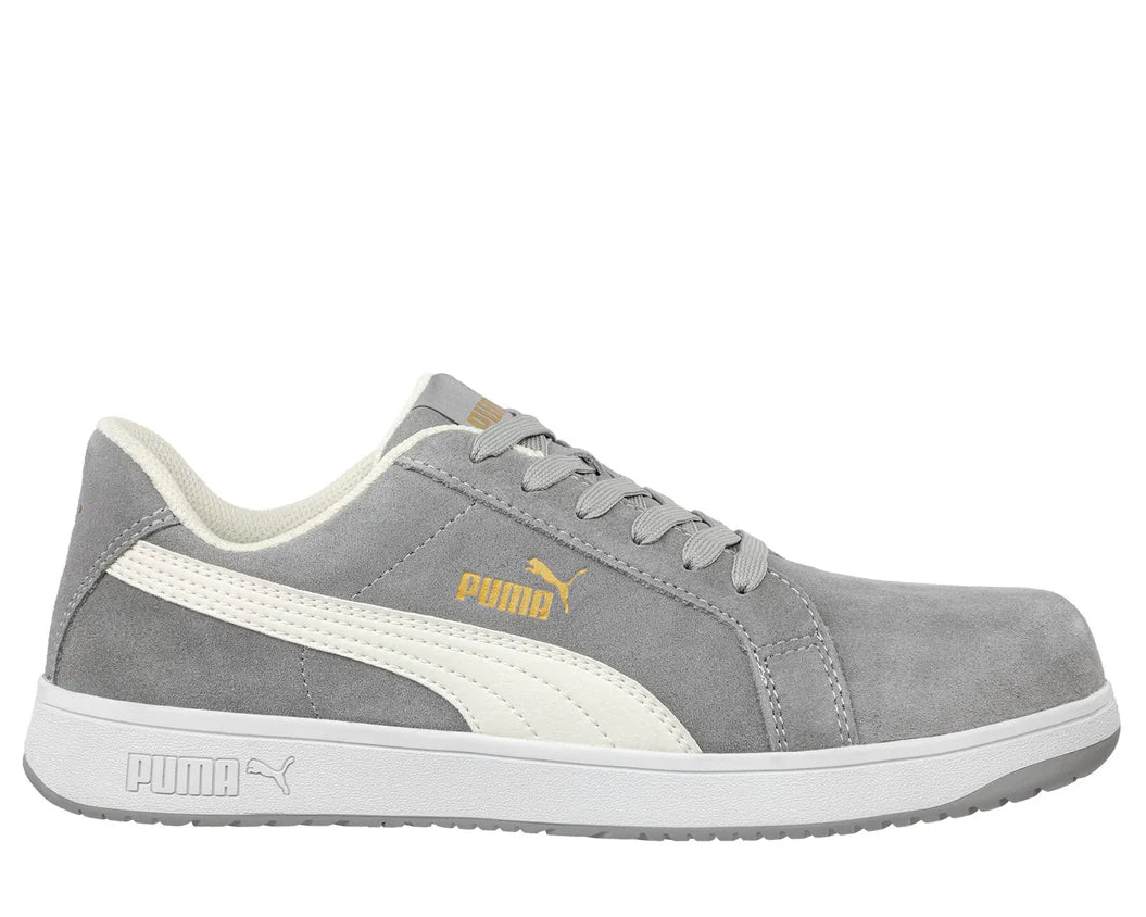 puma iconicgreyflat-sole-safety-trainer