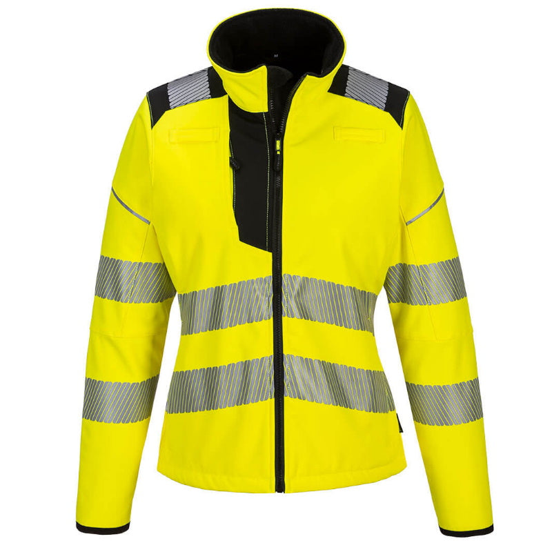 Womens Workplace High Visibility quality Softshell Jacket