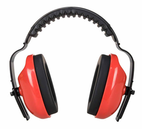 Portwest PW48 Classic Plus Ear Muff SNR 28dB Lightweight Hearing Protection