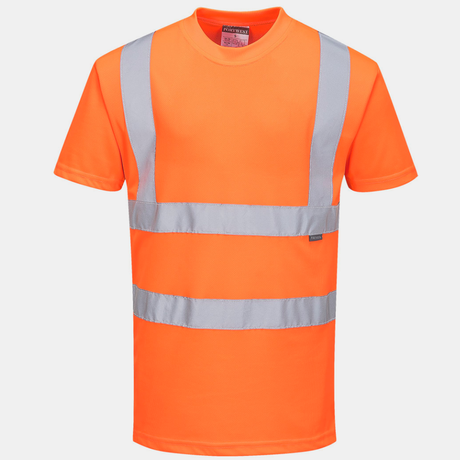 Portwest Hi Vis T-Shirt Rail Spec Class 2 Orange RIS 3279