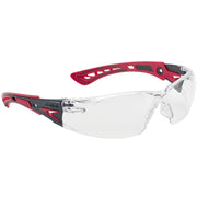 RUSH Plus Clear Lens Anti Scratch Anti Fog Bolle Glasses 2-1.2 1FT