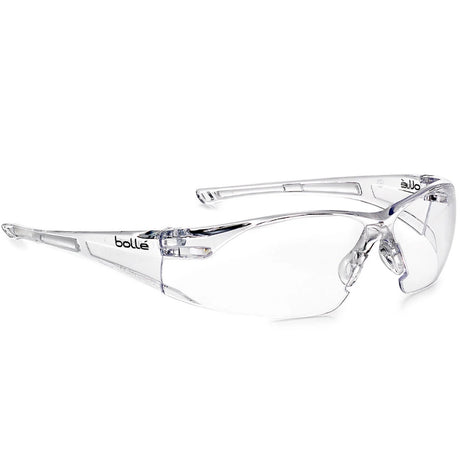 RUSH Clear Lens UV Filter All Round Vision Safety Glasses & cord