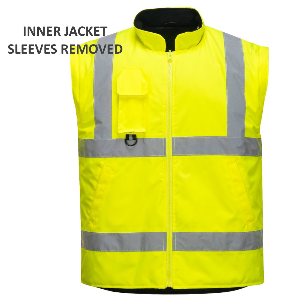 Portwest S427 Hi-Vis 7-in-1 Traffic Jacket Waterproof Breathable