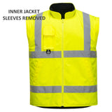 Portwest S427 Hi-Vis 7-in-1 Traffic Jacket Waterproof Breathable