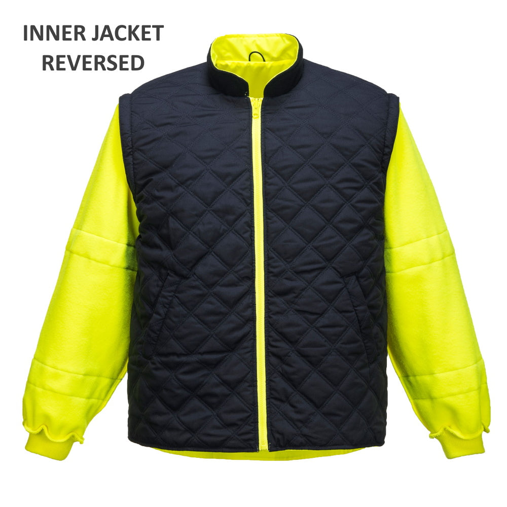 Portwest S427 Hi-Vis 7-in-1 Traffic Jacket Waterproof Breathable