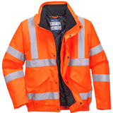 Portwest S463 Hi Vis Bomber Jacket Class 3 Railspec Waterproof Work Coat