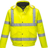 Portwest S463 Hi Vis Bomber Jacket Class 3 Railspec Waterproof Work Coat