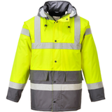 Class 3 High Vis Coat 2 Tone EN342 Extreme Cold Tested -40C