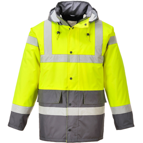Class 3 High Vis Coat 2 Tone EN342 Extreme Cold Tested -40C