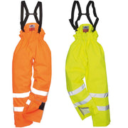 Class 3 ARC Flash (25 Cal/cm²) Hi Vis Fire Retardant A/Static Railspec Waterproof Trousers