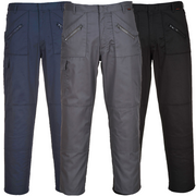 Action Work Trousers 245g Multi Zip Pockets 4 Leg Lengths