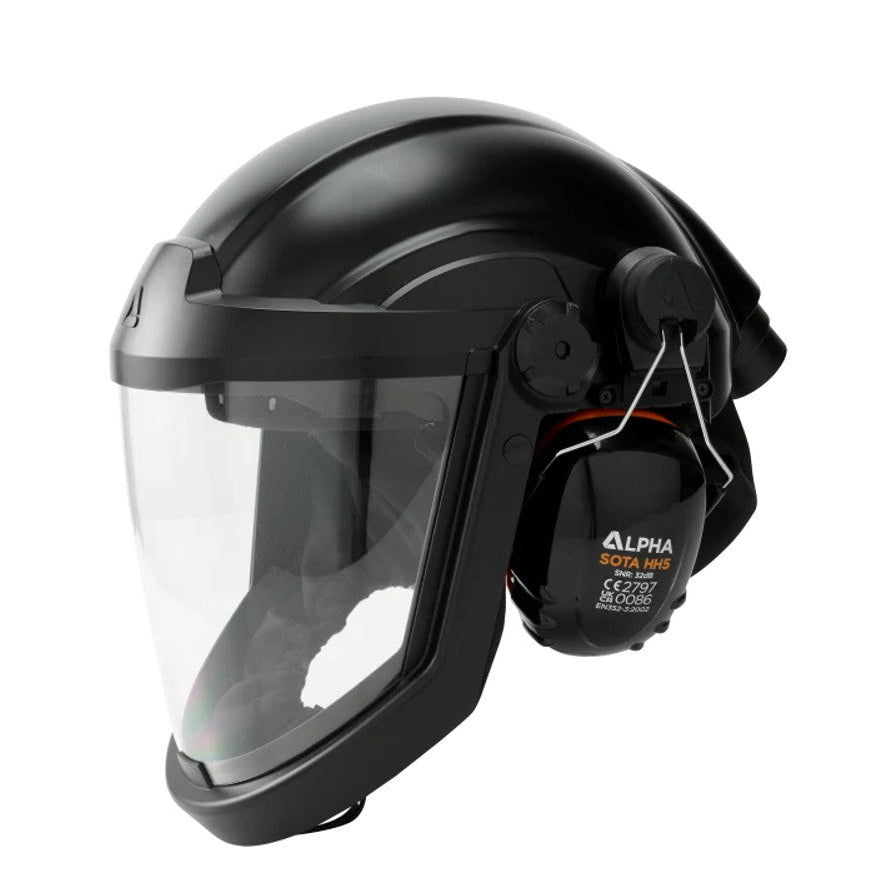 Skytec Sentinel PAPR Safety Helmet TH3 with Earmuffs