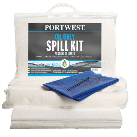 Spill Response Carry Kit Oil White 20L