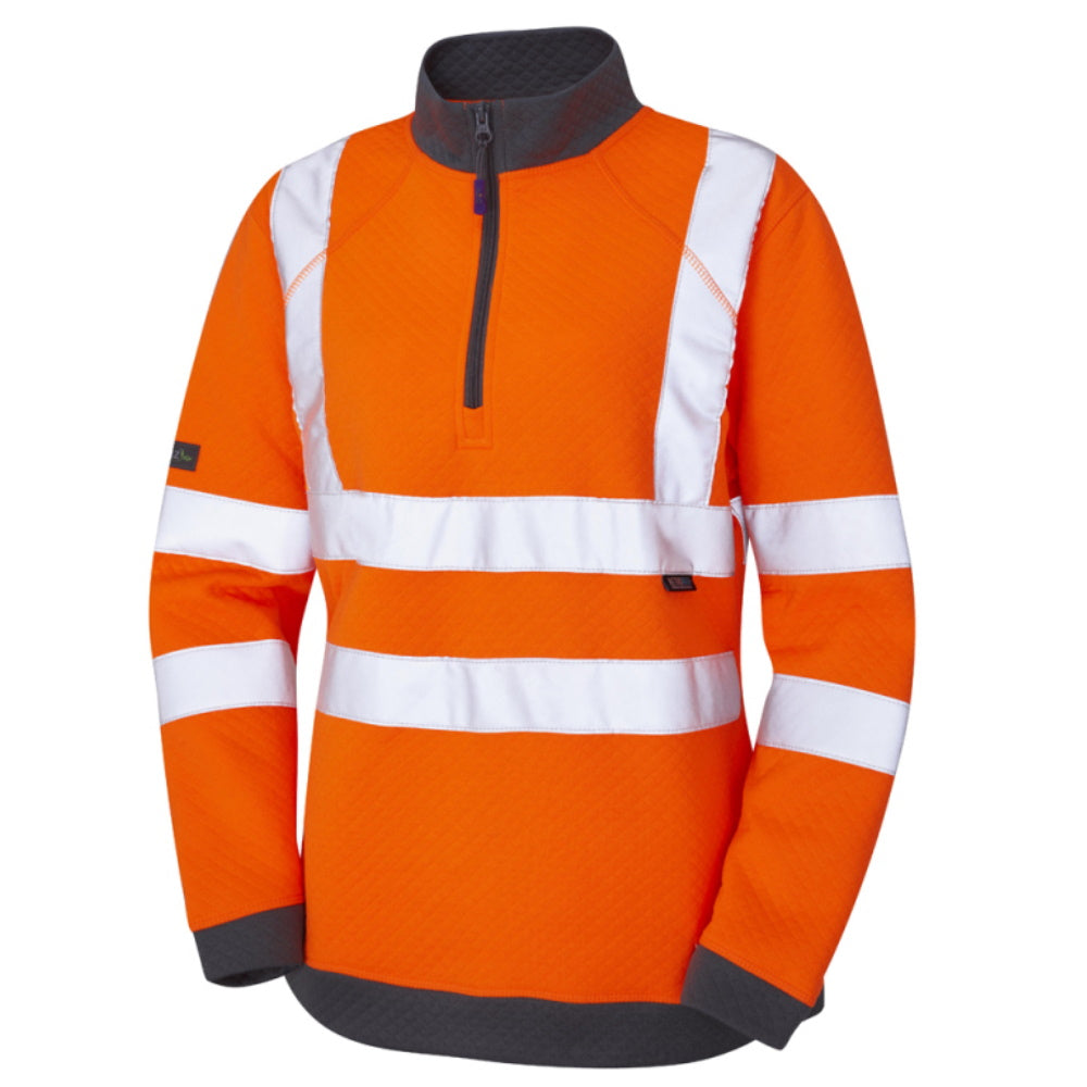 Leo Elberry High Visibility Womens Sweatshirt Railway Clothing