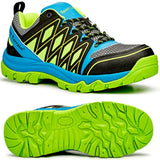 Rugged Terrain Neon Safety Trainer Steel Toe Cap SB SRC Work Footwear