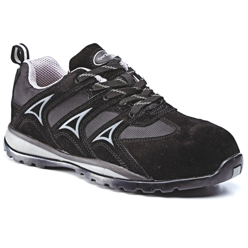 Metal Free Safety Trainers Suede Upper with Flexible Composite Midsole