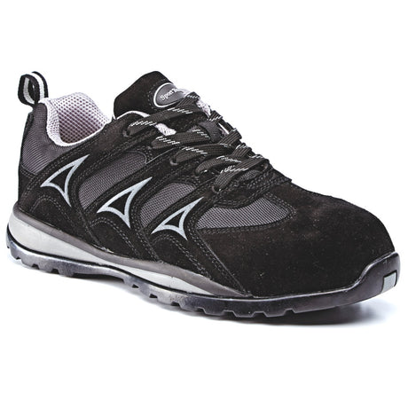 Metal Free Safety Trainers Suede Upper with Flexible Composite Midsole
