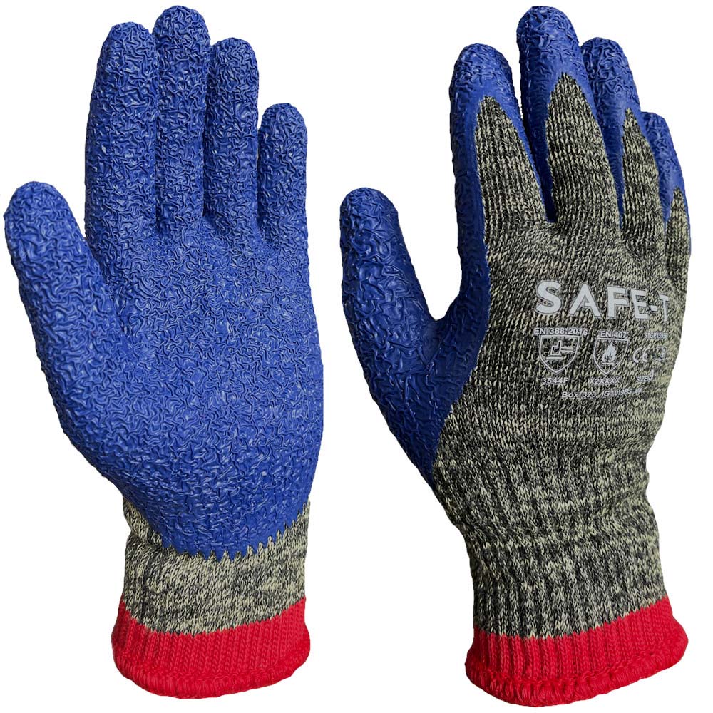 Safe T Cut F Latex Sumo Anti-Cut Level F Protection Work Gloves