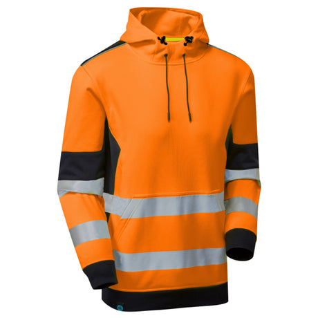 Supertouch Hi-Vis Eco Hoodie Orange Class 2 Rail