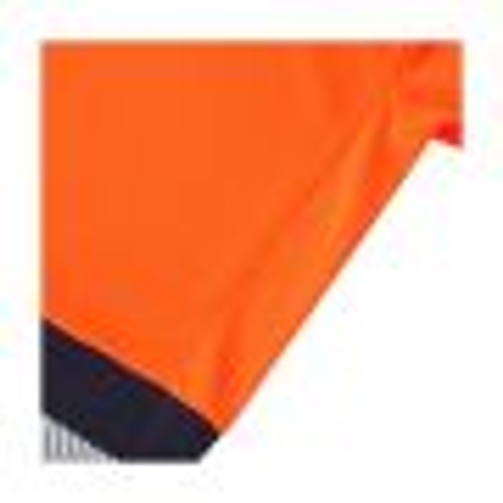 Supertouch Hi Vis Eco T-Shirt Orange Navy CoolAir