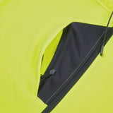 Supertouch Hi Vis Eco Zip Hoodie Yellow EN20471