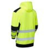 Supertouch Hi Vis Eco Zip Hoodie Yellow EN20471