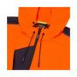 Supertouch Hi Vis Eco Zip Thru Hoodie Orange EN20471