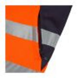 Supertouch Hi Vis Eco Zip Thru Hoodie Orange EN20471