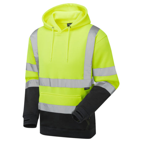 Supertouch Hi Vis Hoodie Yellow Two Tone EN ISO 20471