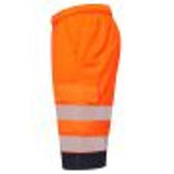 Supertouch Hi Vis Shorts Orange CottonCool Railway