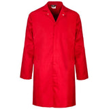 Supertouch Polycotton Food Coat Hidden Pocket Lab Catering Workwear