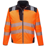Portwest T402 Hi-Vis Softshell Jacket 3-Layer Waterproof