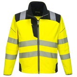 Portwest T402 Hi-Vis Softshell Jacket 3-Layer Waterproof