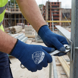 Polyco Matrix D Grip TS Touchscreen Work Gloves Blue