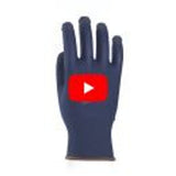 Polyco Matrix D Grip TS Touchscreen Work Gloves Blue