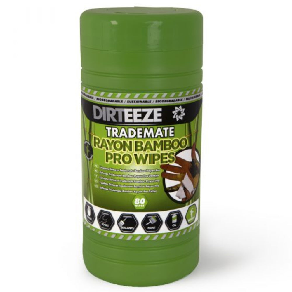 Biodegradable Sustainable Tradesperson Bamboo Wet Wipes x 80