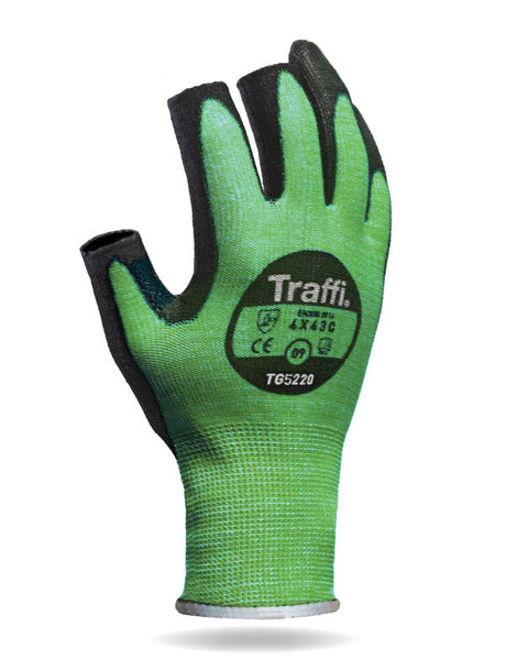 semi fingerless traffi tg5220 gloves