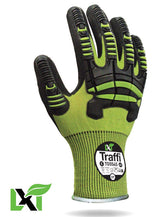 Traffi Cut E Impact Protection Gloves Nitrile TPR