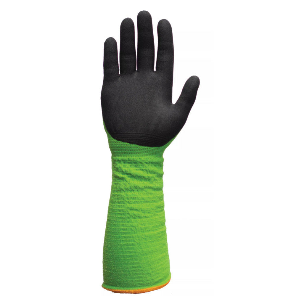 traffi long cuff cut gloves