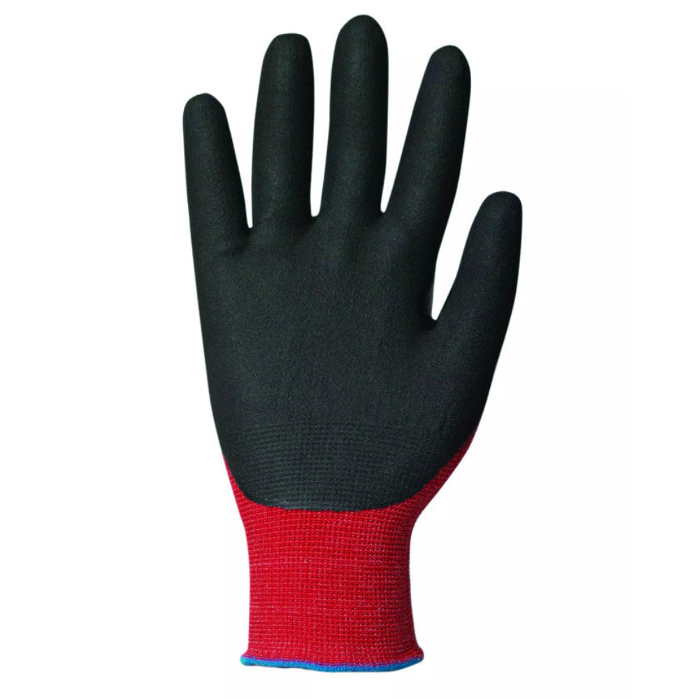 Traffi TG1110 Cut Level A Nitrile Grip Safety Gloves