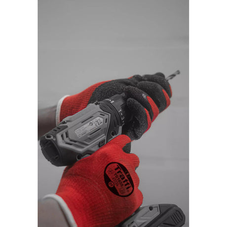 Traffi TG1655 Latex Coated Work Gloves Cut Level A
