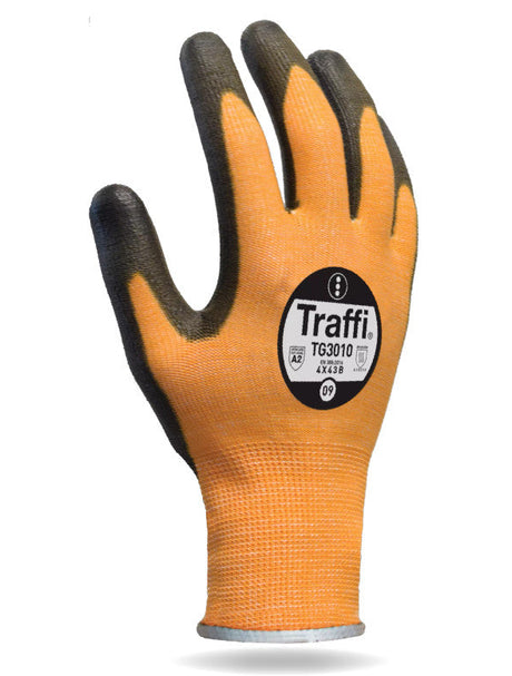 Traffi TG3010 Cut Level B PU Gloves Lightweight