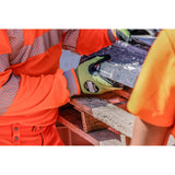 Traffi TG5240 Cut Level C Nitrile Work Gloves LXT