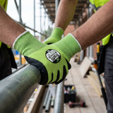 Traffi TG5240 Cut Level C Nitrile Work Gloves LXT