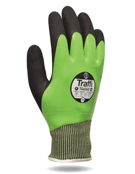 Traffi TG6060 Cut Level F Water Resistant Gloves