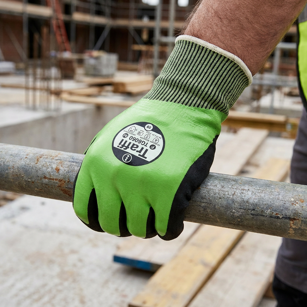 Traffi TG6060 Cut Level F Water Resistant Gloves
